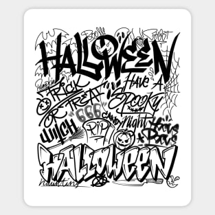 HALLOWEEN TAGGING 4 Magnet